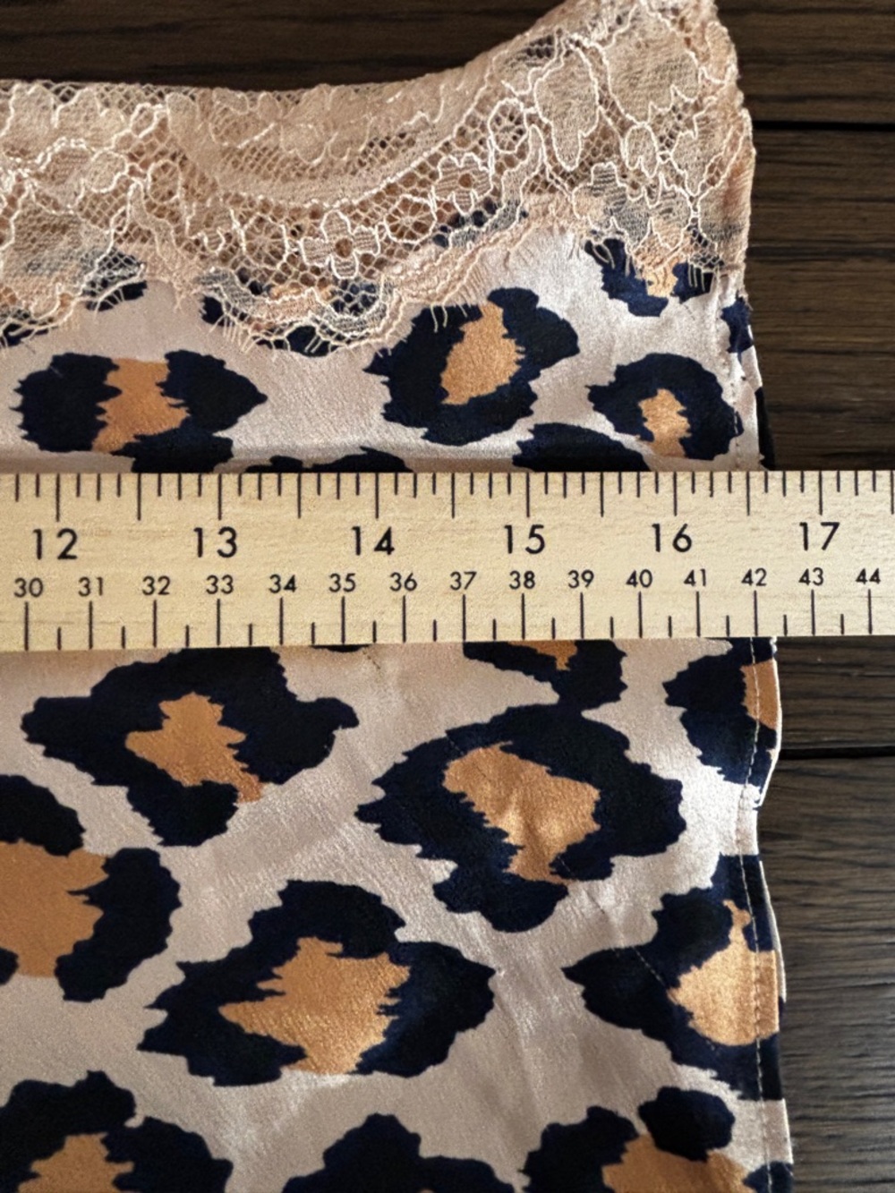 Victoria’s Secret Leopard Lace Cami XS Y2K Satin Tie Back Top Going Out - Picture 12 of 14